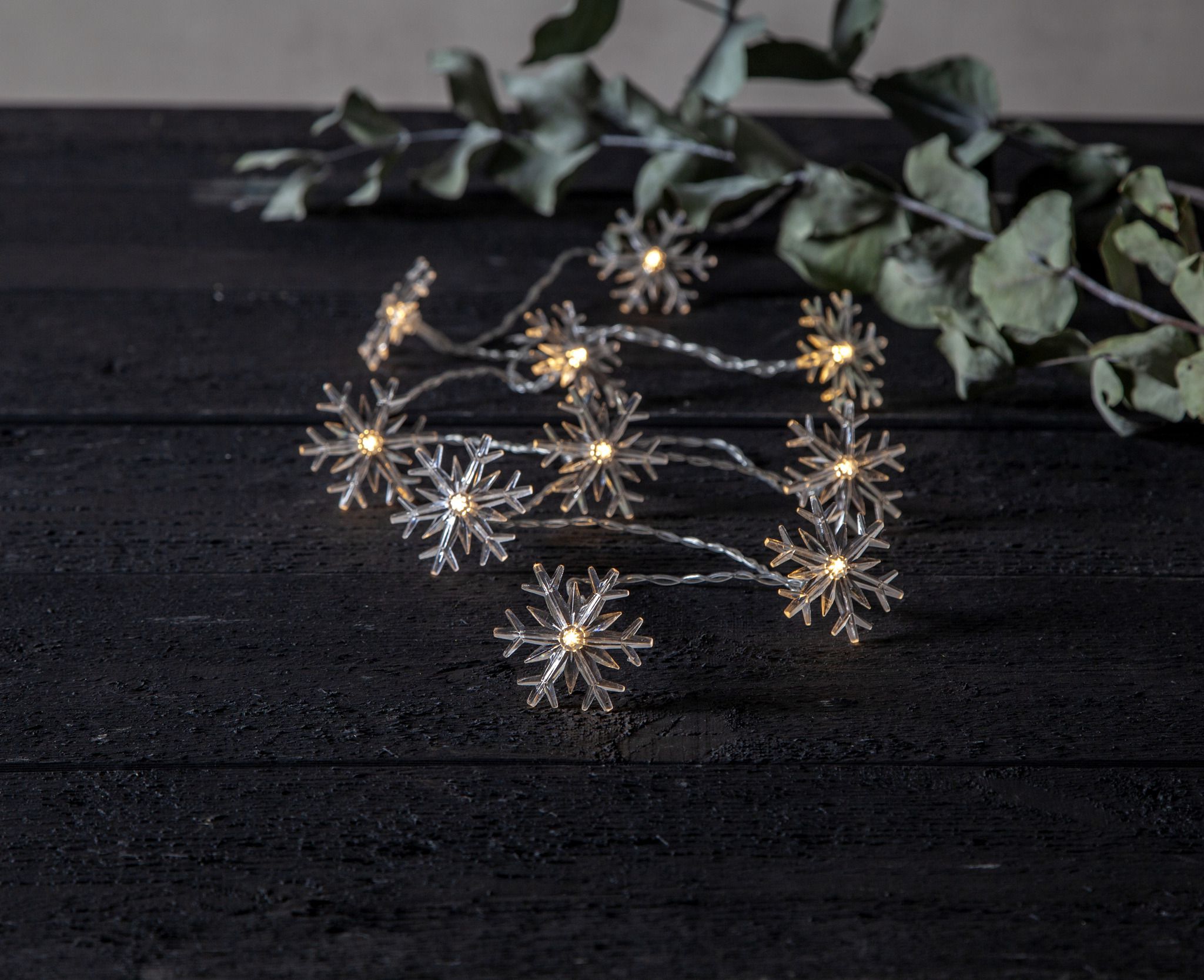 Lichterkette Izy - IP20, Transparent, Warmweiss