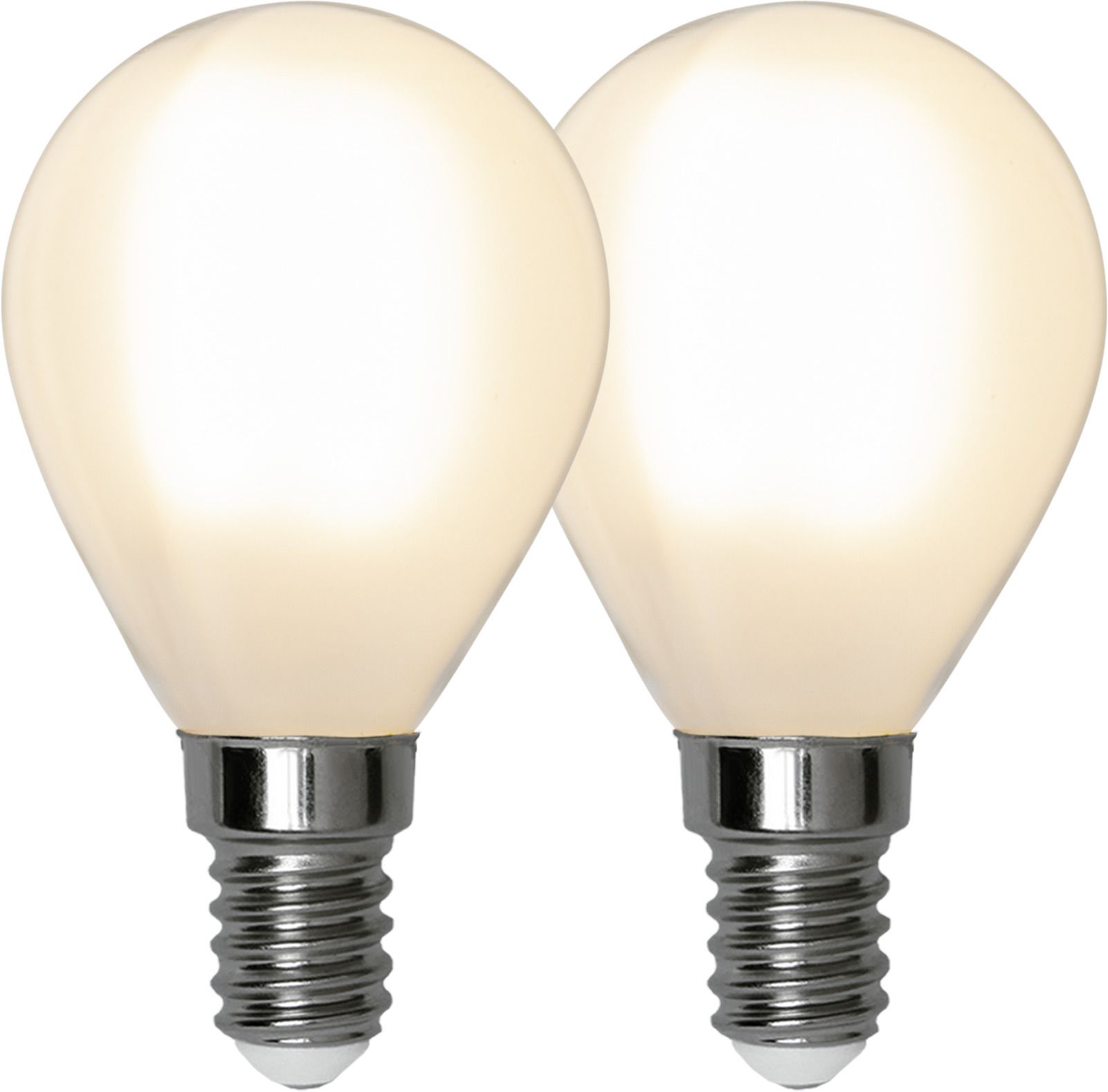 LED Lamp E14 Frosted Duo Pack - E14, 250Lm, 2.5W, 2700K