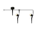 24V RGBW Smart Spot Duopack RGBW - 24V DC, 5W, 450lm, 3000K, IP65, 36°, anthrazit, inkl. Spike