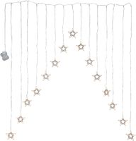Vorhang Lichterkette DecyStar - IP20, Transparent, Warmweiss