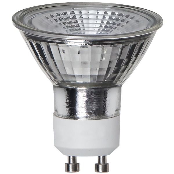LED Leuchtmittel GU10 MR16 Spotlight Glass - GU10, 460Lm, 3000k, 4.8W, 220-240