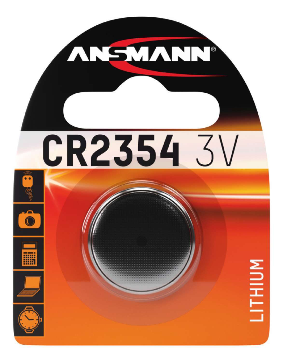 Lithium pile bouton CR2354 - 1er Blister