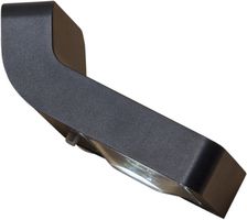 Solar Wand Laterne Wandy - Schwarz, Lichtfarbe Weiss
