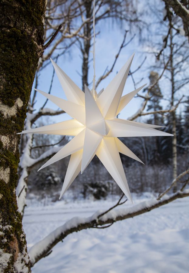 Stern Alice - Outdoor, Weiss, 12 LED