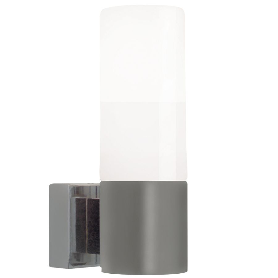 Tangens, Wandleuchte, Gebürsteter Stahlahl - E14, max.40W, IP44