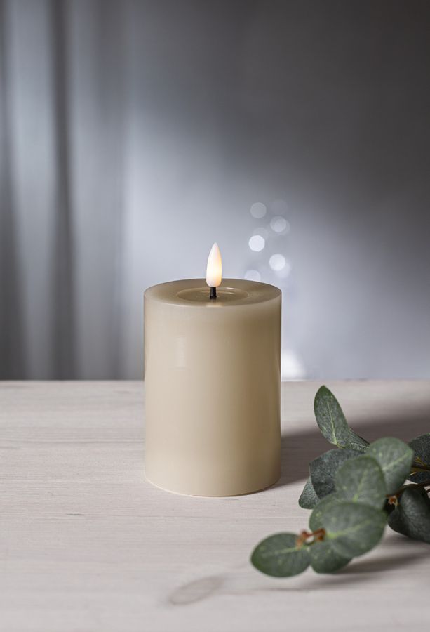 LED Pillar Kerze Flamme Flow - 0/12
