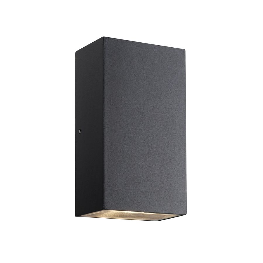 Rold - 2X5W, 2x350lm, 3000K, IP54, CRI 80, 2x125°, schwarz, nicht dimmbar, L=90mm, B=55mm, H=160mm