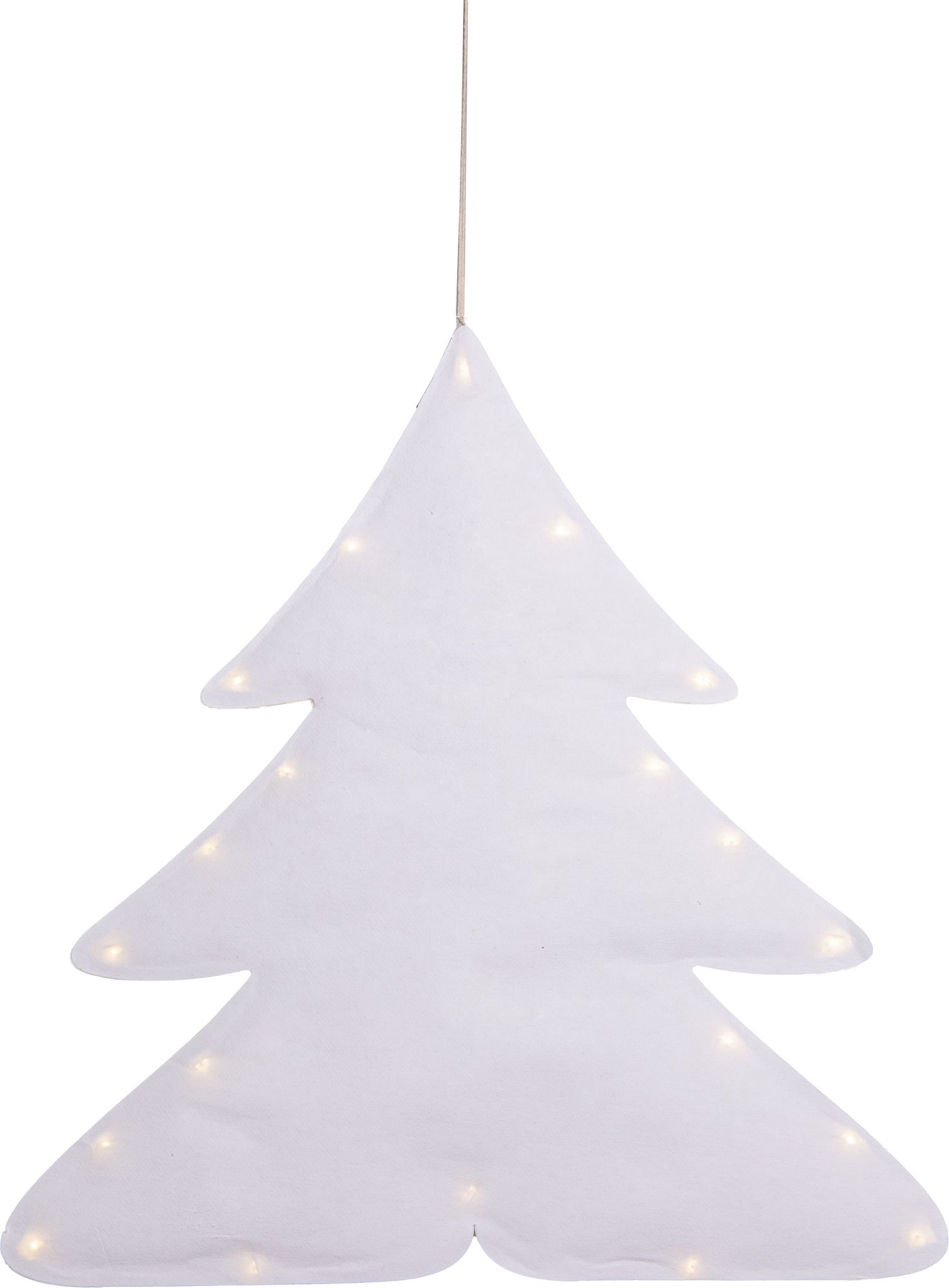 Hängende Decoration Milla - Indoor, Warmweiss, Weiss