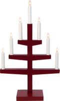 Kerzenleuchter Trapp - IP20, Rot, Warmweiss