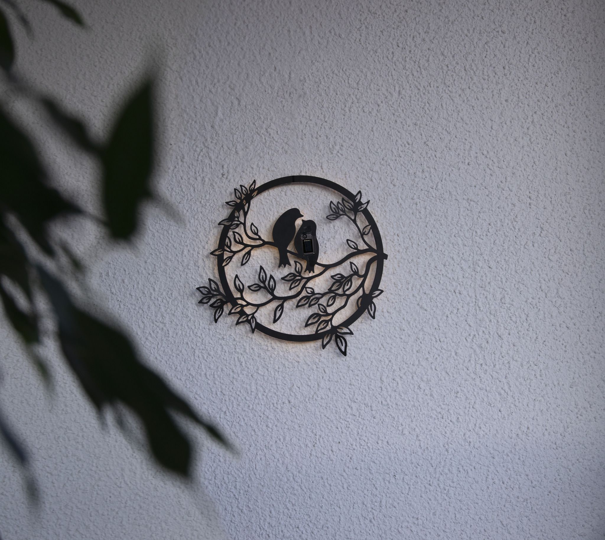 Solar Dekoration Love Birds - IP44, Warmweiss, Schwarz