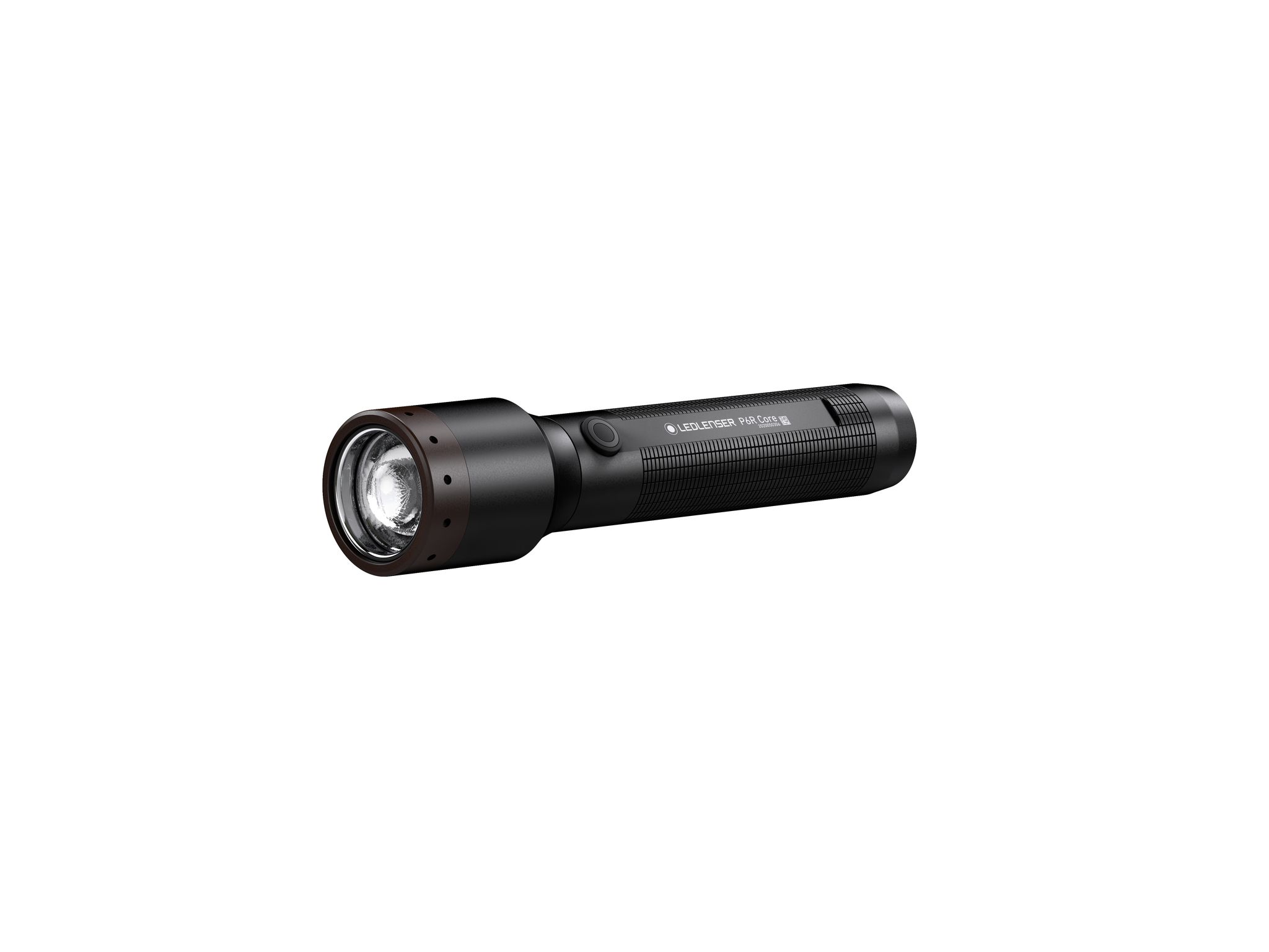 Taschenlampe P6R Core - 6000-7500K, Schwarz, Kopfdurchmesser 3.5 cm