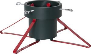 Universeller Standfuss für Weihnachtsbäume - 57x 57x 21cm, grün