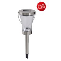2er-Set LED Deko Solarleuchte - IP44, warmweiss