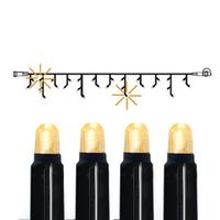 Icicle Lights Extra System 24 Flashing - IP44, Warmweiss, Schwarz