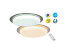 LED Deckenleuchte Auckland d: 42cm - LED fest verbaut, 2700-6500K, warm-kaltweiss