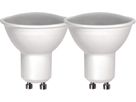 LED Leuchtmittel GU10 2 Pack Spotlight Basic - GU10, 300lm, 3000K, 3W, 230V