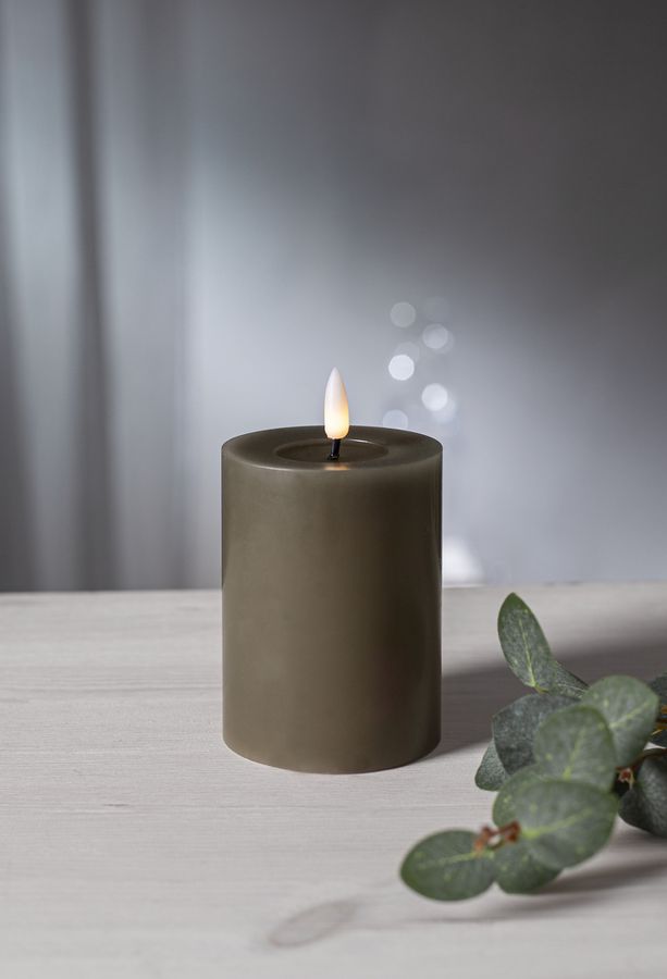 LED Pillar Kerze Flamme Flow - 0/12
