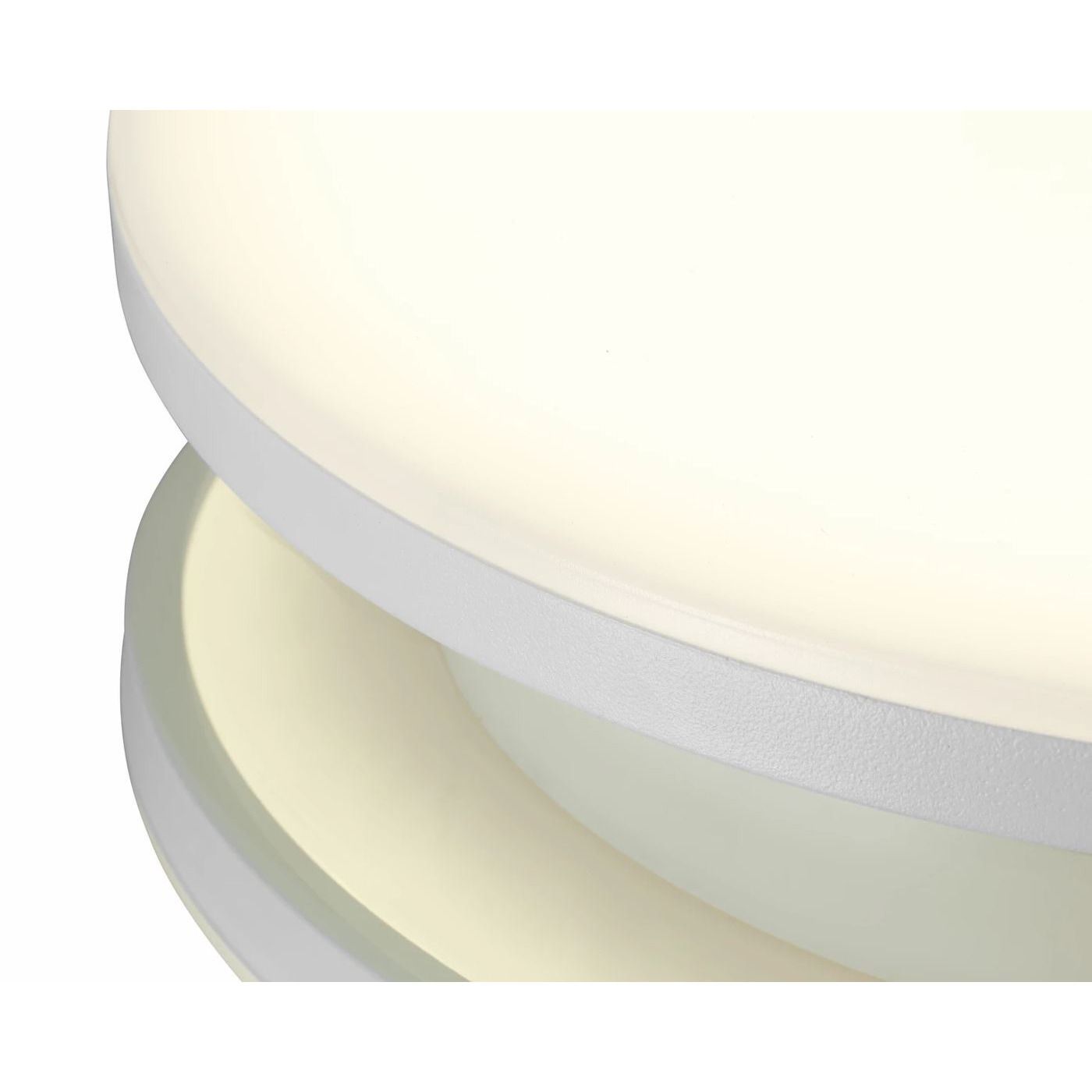 LED Anbauleuchte SHINE III (Not) (Up&Down) - 10/18/24W, 1000/1800/2400lm, 4000K, IP20, CRI >90, 110°, Not 1h, weiss, nicht dim., D=300mm, H=39mm