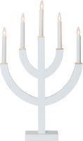 Kerzenleuchter Anno - IP20, Weiss, Warmweiss
