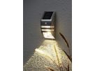 Solar Wand Laterne Wandy - Silber, Lichtfarbe Warmweiss