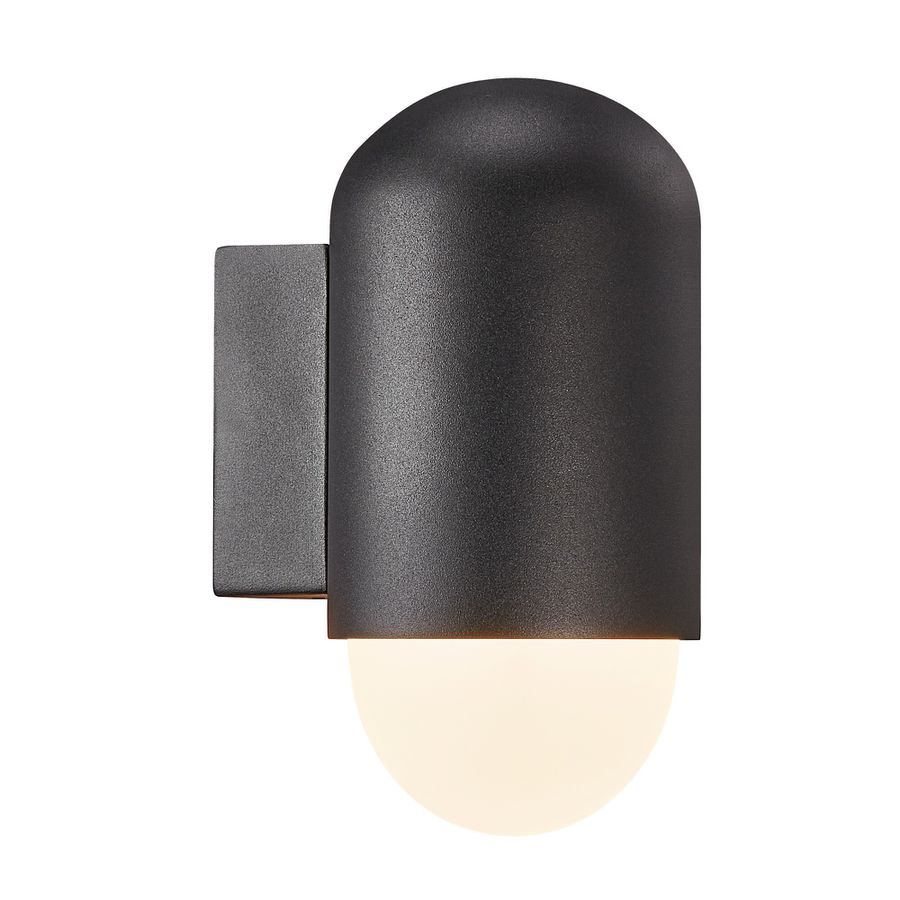 Wandleuchte Heka - E27, IP54, Schwarz