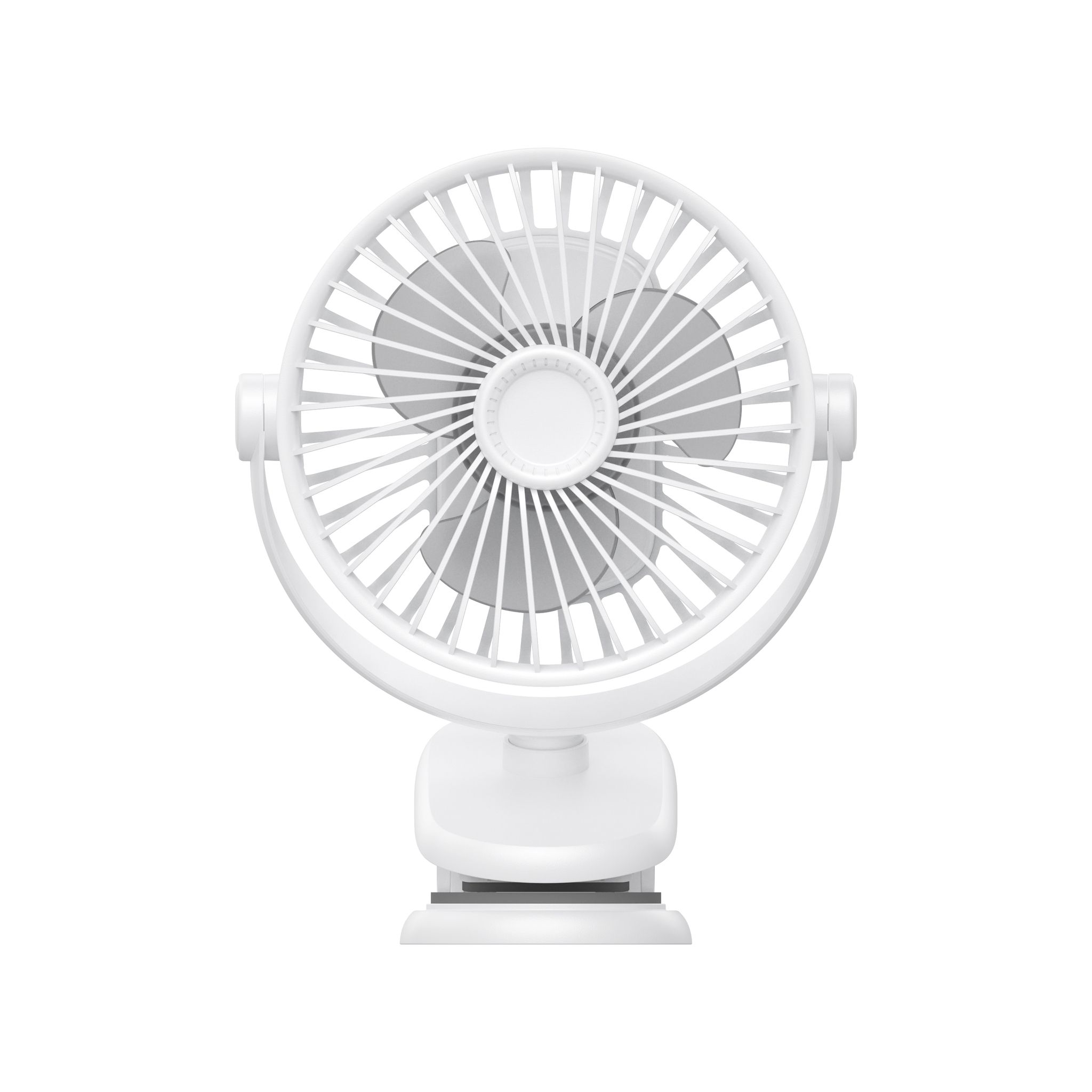 METEO Klemmventilator - 2400mAh, inkl. USB-C Kabel, wiederaufladbar