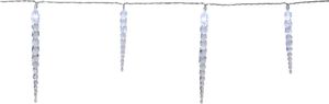 Eiszapfen-Lichterkette Gelido - IP44, Transparent, Kaltweiss