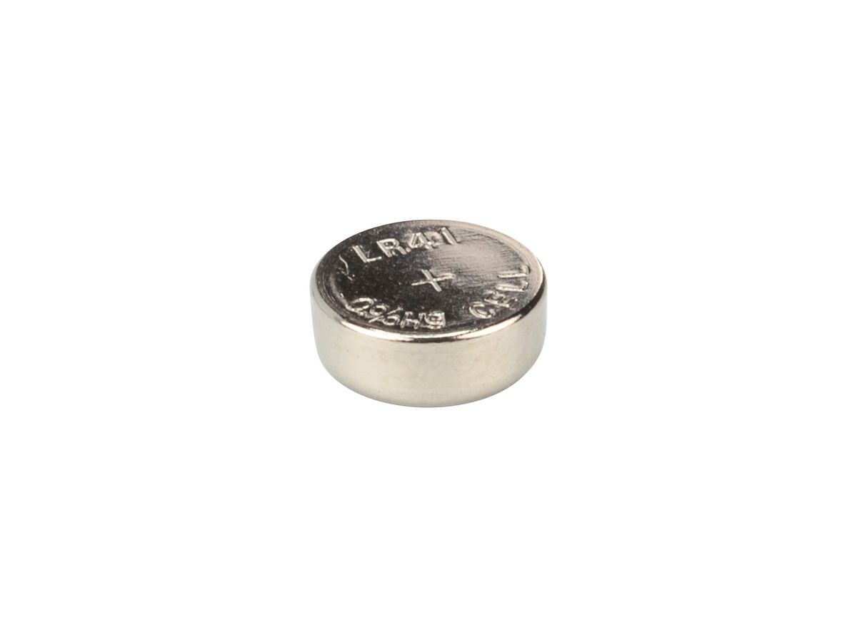 Alkaline Knopfzelle LR41 / LR736 / AG3 - 1er Blister