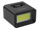 Taschenlampe COB LED-Leuchte mit 9V Batterie - 60lm, IP20, Schwarz