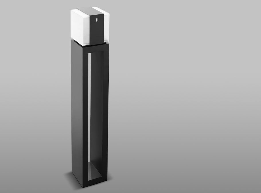 LED Wandanbauleuchte NOBIS MINI - 3W, 158lm, 3000K, IP66, schwarz-matt, nicht dimmbar, L=58mm, B=59mm, H=55mm