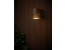 Wandleuchte Sidara  Seasidemetallischbraun - 15W, E27, IP54