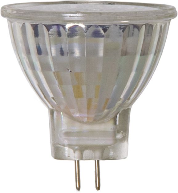 LED Leuchtmittel GU4 MR11 Spotlight Glass - GU4, 260Lm, 2700K, 2.3W, 12VAC/DC