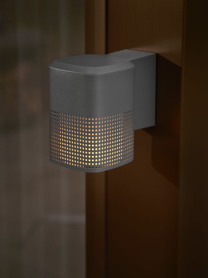 Wandleuchte Sidara  Seasideantracit - 15W, E27, IP54