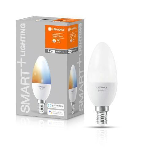 LED Leuchtmittel SMART+ WiFi Candle Tunable White 40  4.9 W/2700…6500 K E14 - E14, 470lm, 2700-6500K, 4.9W, 230V