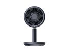 HEGION Tischventilator AF03 anthrazit - 3600mAh, inkl. USB-C Kabel, wiederaufladbar