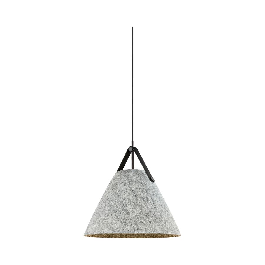 Pendelleuchte Strap 36 Light Grau - 40W, E27, IP20