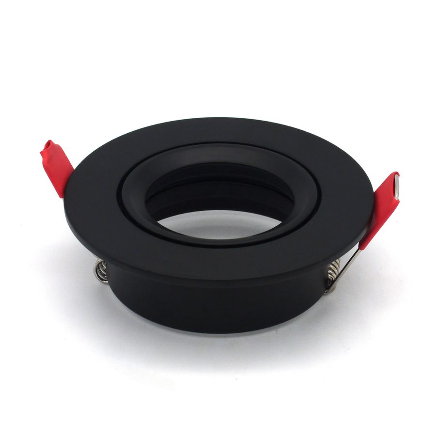 Spot-Einbauring 68 schwarz - BL=68mm, H=25mm, D=85mm, schwarz
