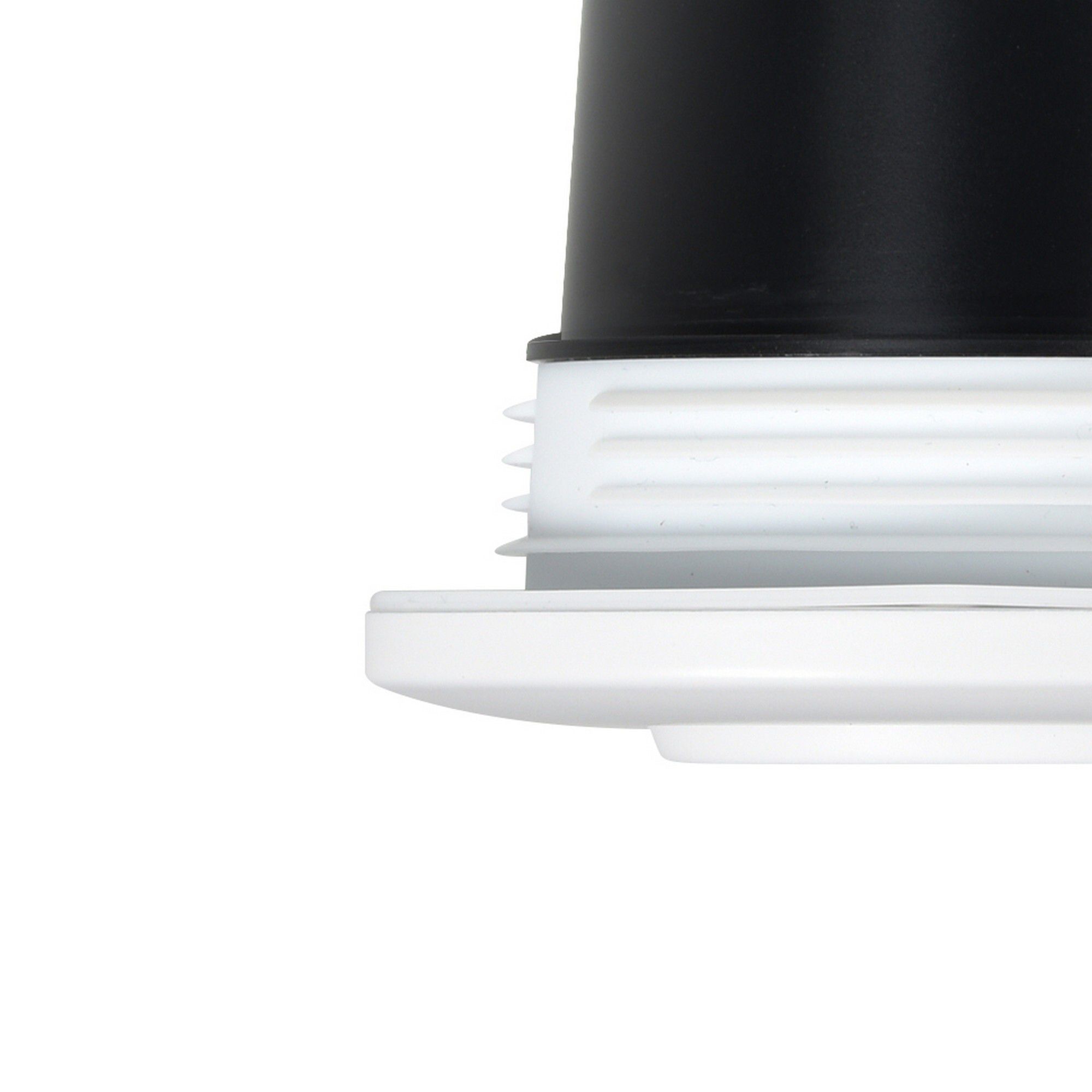 Einbaudownlight UMBERTO - GU10 (exkl.), max. 7.5W, IP44, weiss, optional (Leuchtmittel), D=79mm, B=96mm, H=66mm, BL=76mm