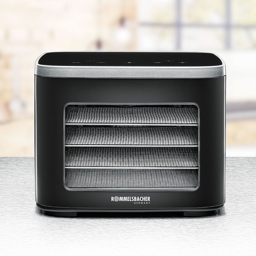 Dörrautomat DA 450 - 450W, Edelstahl, Schwarz