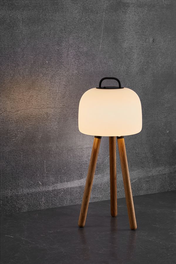 Kettle-Tripod 31, Holz Eiche - 3-Beinnfuss
