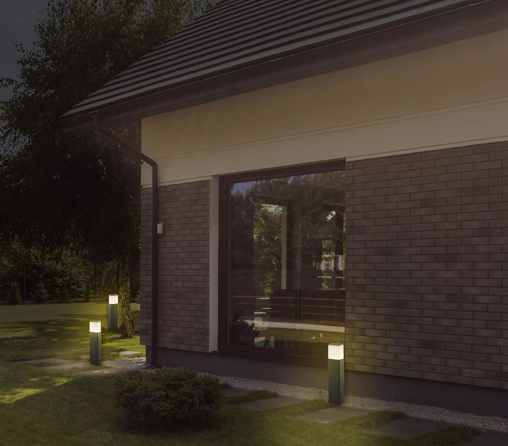LED Außen Sockelleuchten Vigo - IP54, kaltweiss, 9W