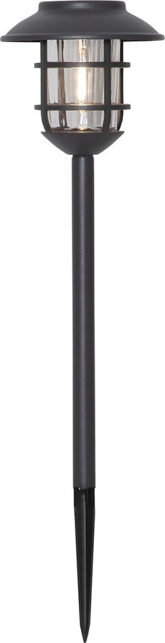Solar Poller-Leuchte Filippa - Graphite, Lichtfarbe Warmweiss