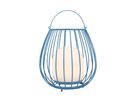 Jim To Go, Blau - 3W, 300lm, 2700K , IP54, dimmbar, blau, USB-C Ladeanschluss, D=280mm, H=384mm