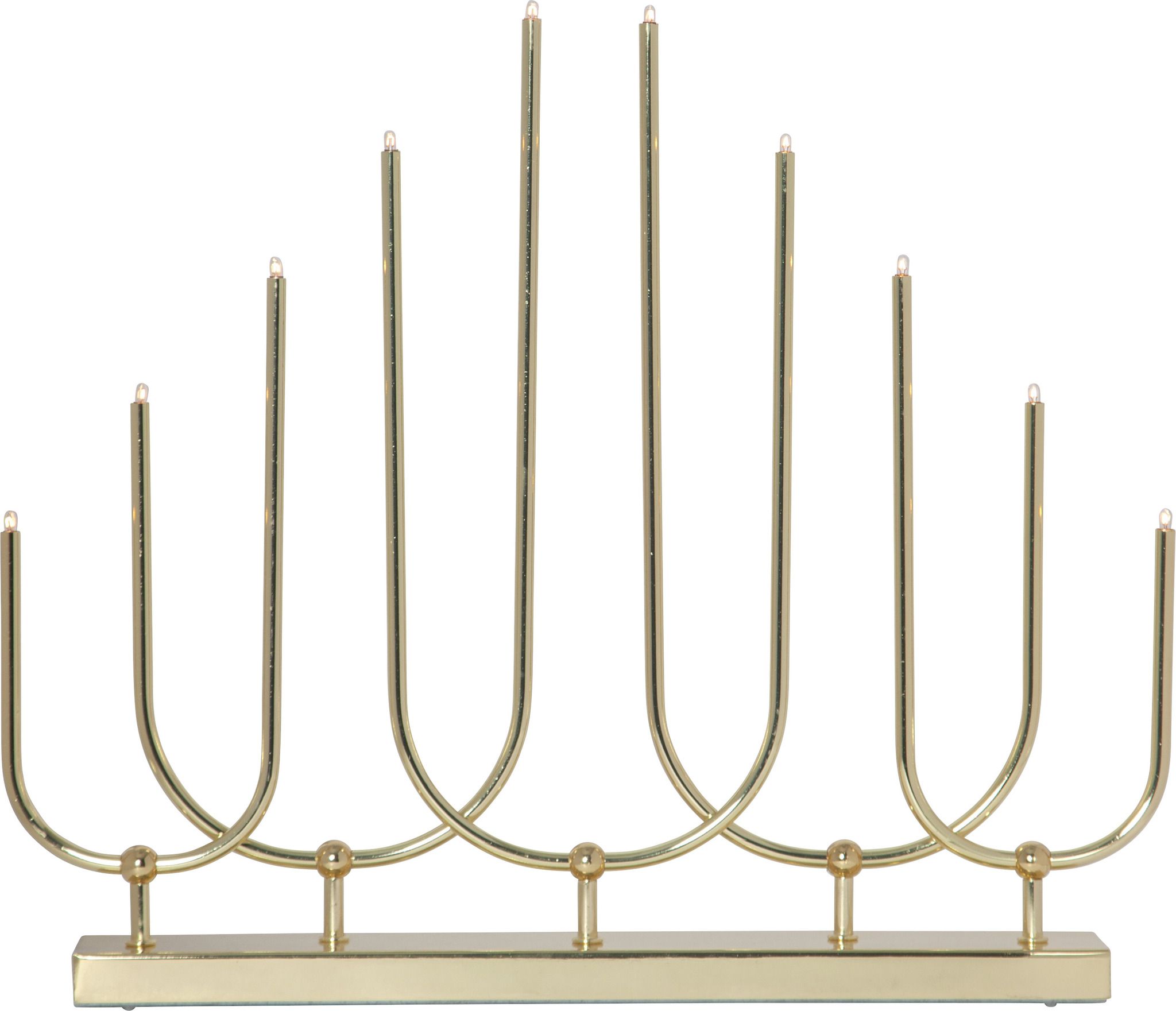 Kerzenleuchter Novum - IP20, Messing, Warmweiss