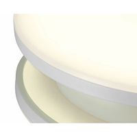 LED Dali-Anbauleuchte SHINE III Switch (Up&Down) - 10/18/24W, 1000/1800/2300lm, 3000/4000K, IP20, CRI >90, 110°, weiss, DALI dimmbar, D=300mm, H=39mm