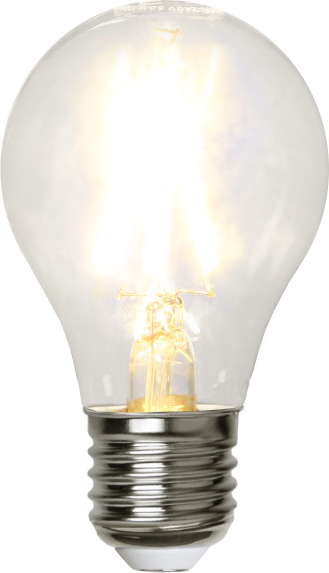 LED Leuchtmittel E27 A60 Clear - E27, 220Lm, 2700k, 2W, 220-240