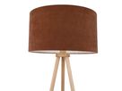 Stehleuchte  ARDITA  H: 152cm mocha mousse - IP20, E27, Braun