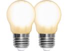 LED Lamp E27 Frosted Duo Pack - E27, 470Lm, 4.5W, 2700K