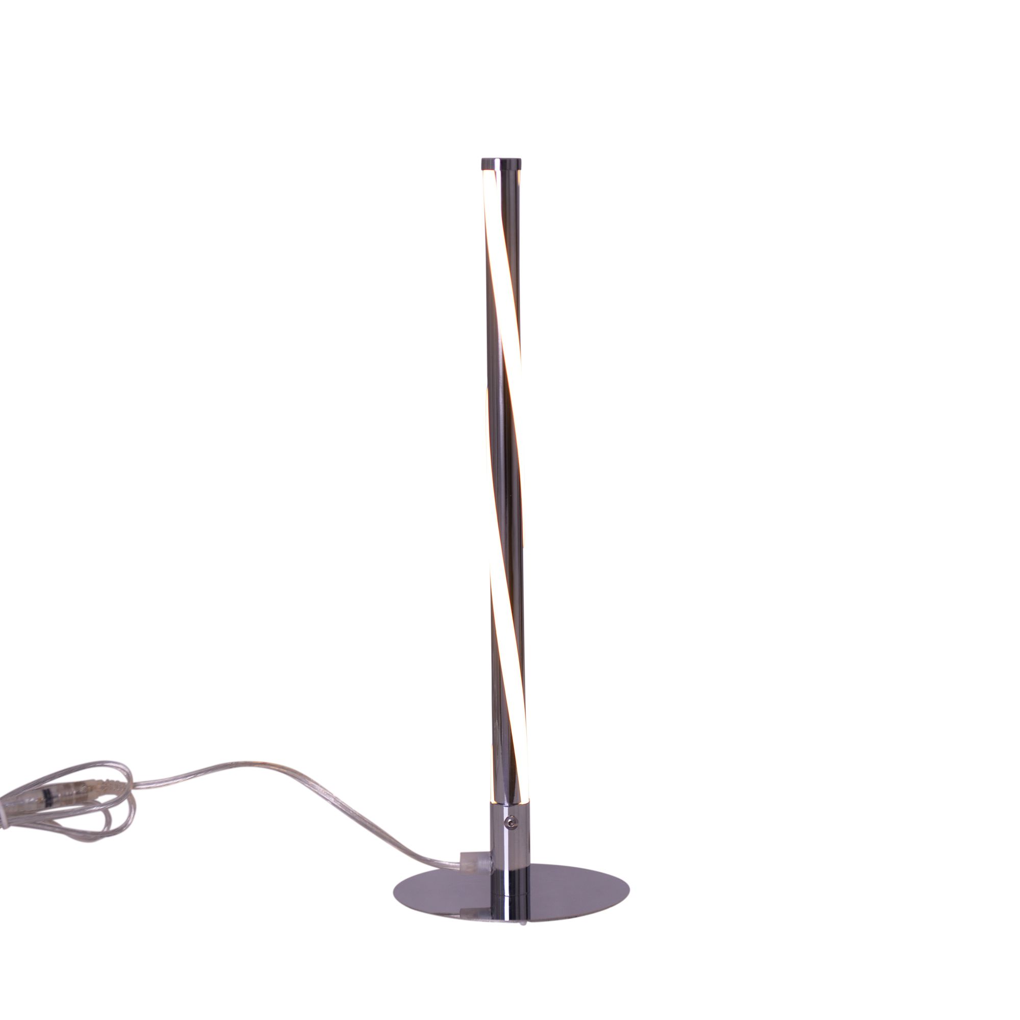 LED Tischleuchte h: 40cm Twist - LED fest verbaut, 3000K, warmweiss