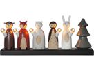 Kerzenleuchter Forest Friends - IP20, Multicolor, Warmweiss